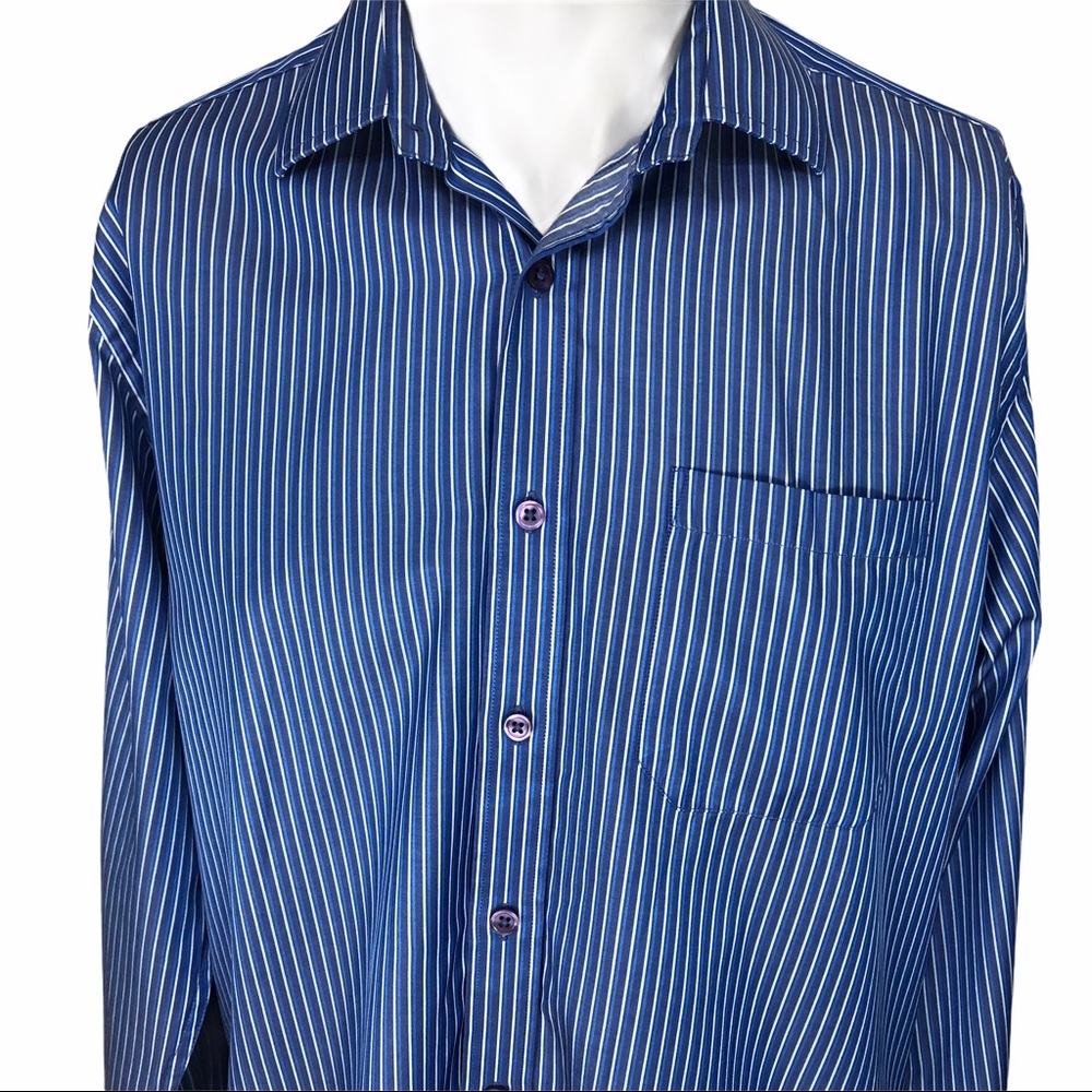 Peter England Nuvo Fit men’s dress shirt 42cm/size Large